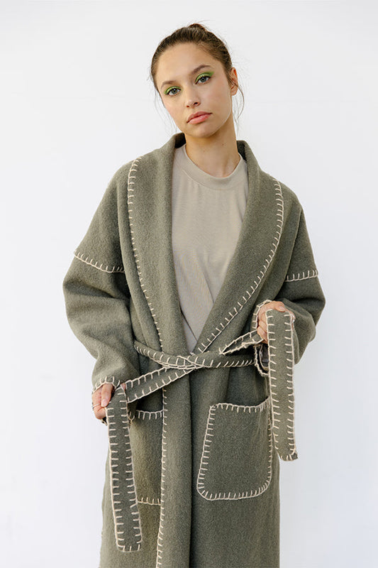 JULIANA MARTEJEVS Kelly Coat - Printed copy shop (+£7.00)