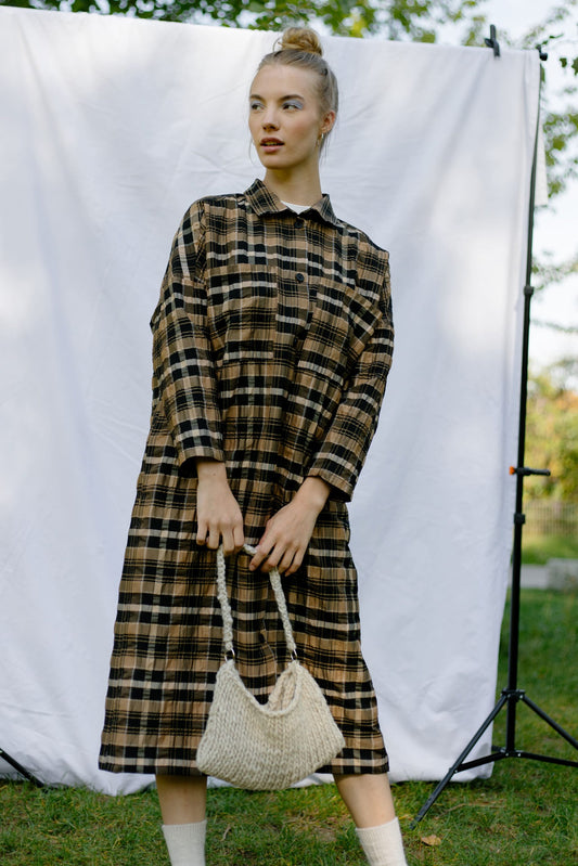 JULIANA MARTEJEVS Lola Blouse Dress - Printed copy shop (+£7.00)