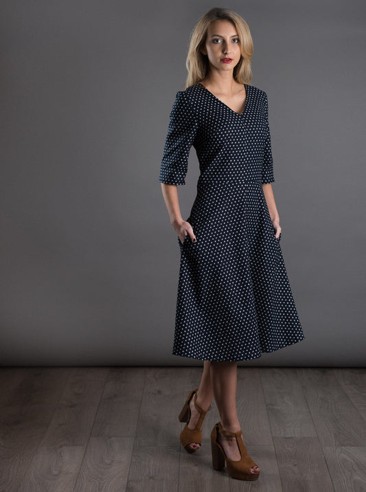 The Avid Seamstress A-Line Dress - Printed copy shop (+£7.00)