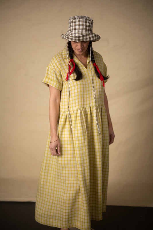 Merchant & Mills Factory Dress Gathered Skirt Hack (free)