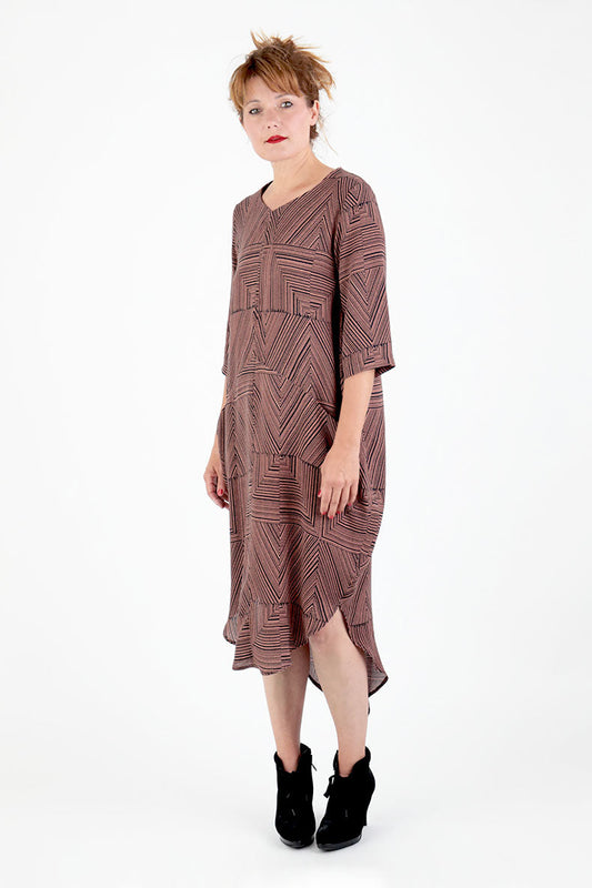 Schnittchen Patterns Trine Cocoon Dress - Printed copy shop (+£7.00)