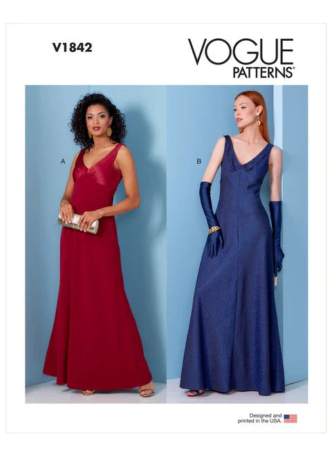 Vogue Special Occasion Dress V1842