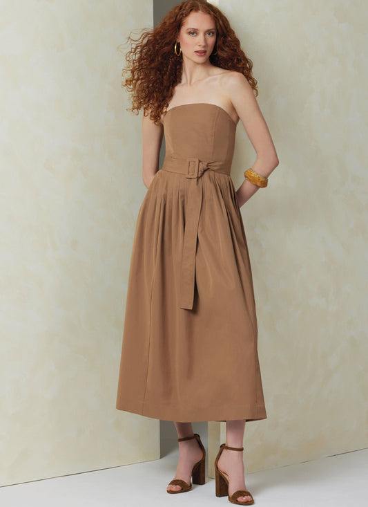 Vogue Dress V2084