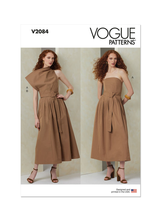 Vogue Dress V2084