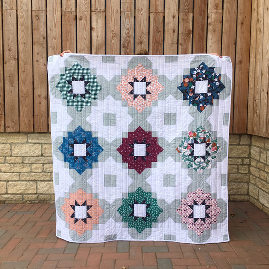 Lou Orth Designs Vintage Tiles Quilt PDF