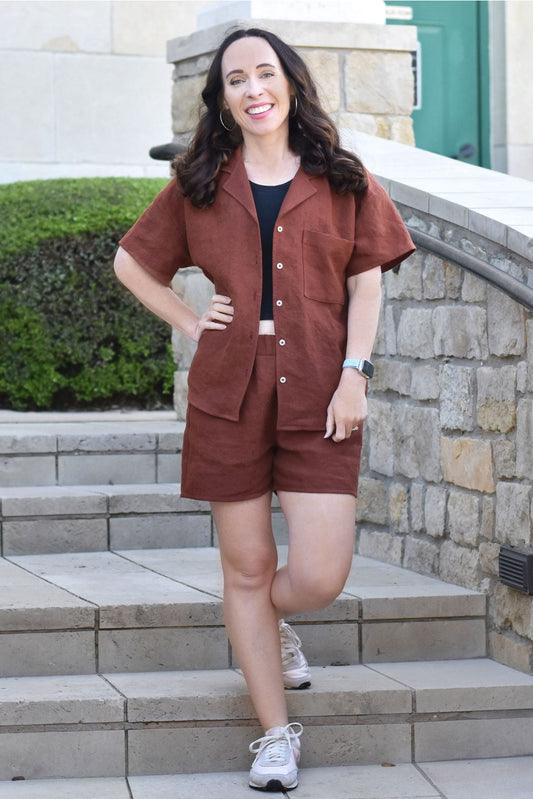 Wardrobe by Me Camp Shirt and Shorts