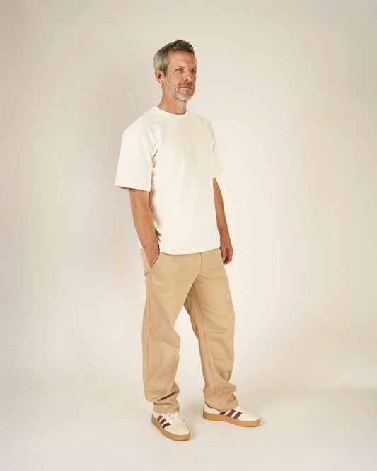 Wardrobe by Me Men's Barrel Chino Pants