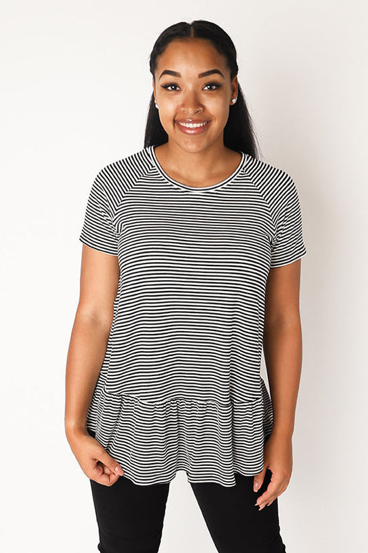Chalk and Notch Waterfall Raglan Top & Dress - Printed copy shop (+£10.00)