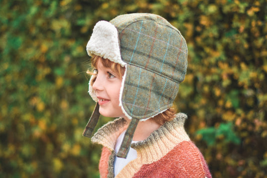 Waves & Wild Baby/Child/Adult AJ Aviator Hat - Printed copy shop (+£5.00)