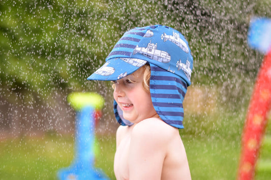 Waves & Wild Baby/Child/Adult Pool Party Sun Hat - Printed copy shop (+£5.00)