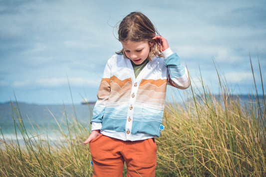 Waves & Wild Baby/Child Salt Air Cardigan - Printed copy shop (+£5.00)