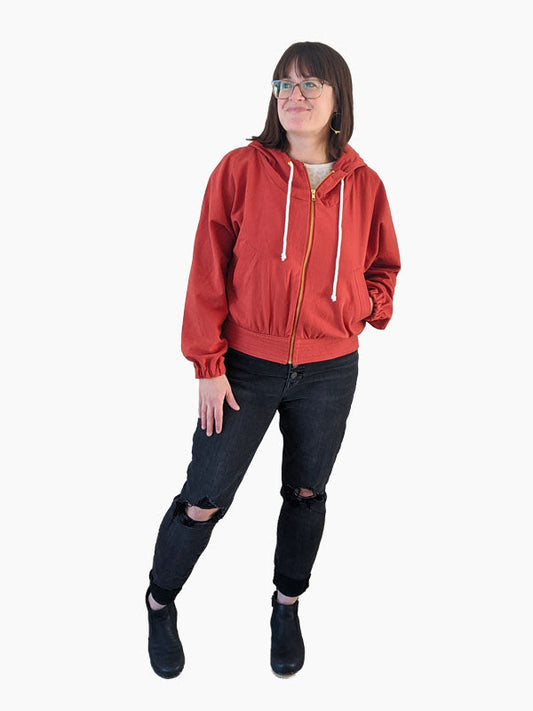 Hey June Handmade Wheaton Windbreaker - Printed copy shop (+£7.00)