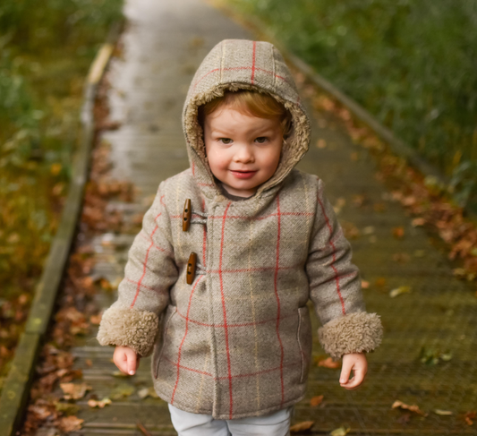 Waves & Wild Baby/Child Woodland Wanderer Coat - Printed copy shop (+£5.00)
