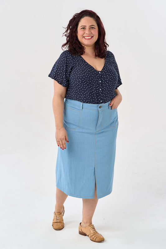 Sew Over It Xanthe Skirt - Printed copy shop SIZES 6 - 20 (+£5.00)