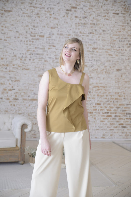 Lenaline Patterns Ylia Top - Printed copy shop (+£7.00)