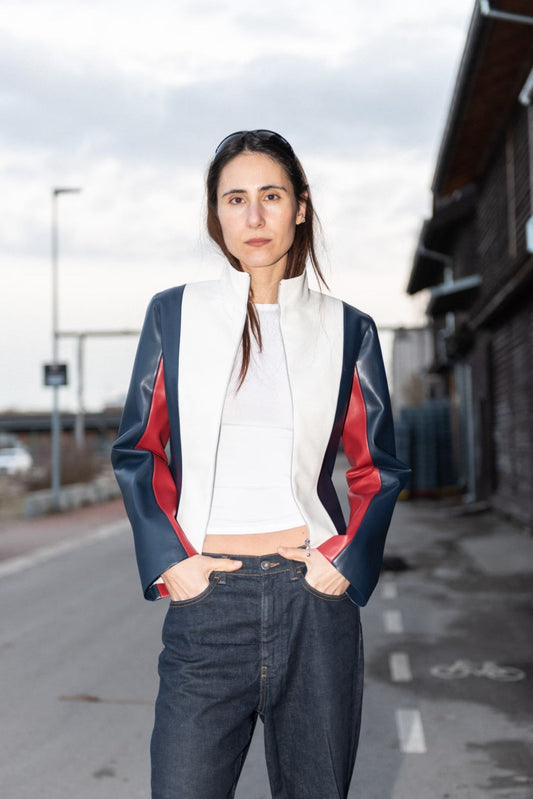 Puff and Pencil Zip Vest & Two Piece Sleeve - Printed copy shop (+£7.00)