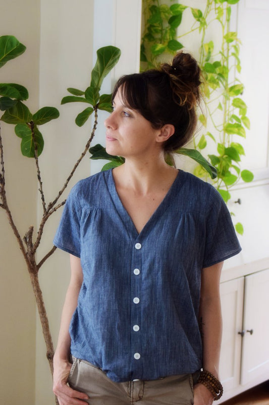 Sew Liberated Aida Top - Printed copy shop (+£7.00)