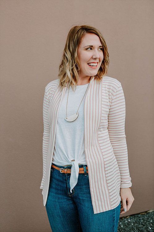 Sew To Grow Fall in Love Cardigan - Printed copy shop (+£5.00)