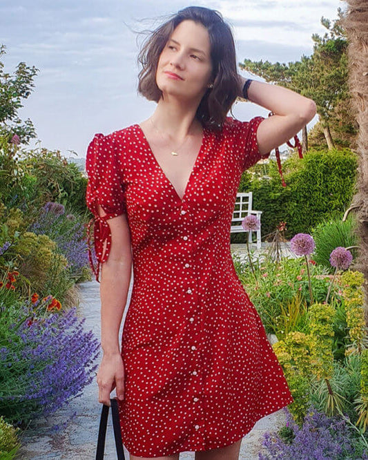 French Poetry Etoile Dress - Printed copy shop (+£7.00)
