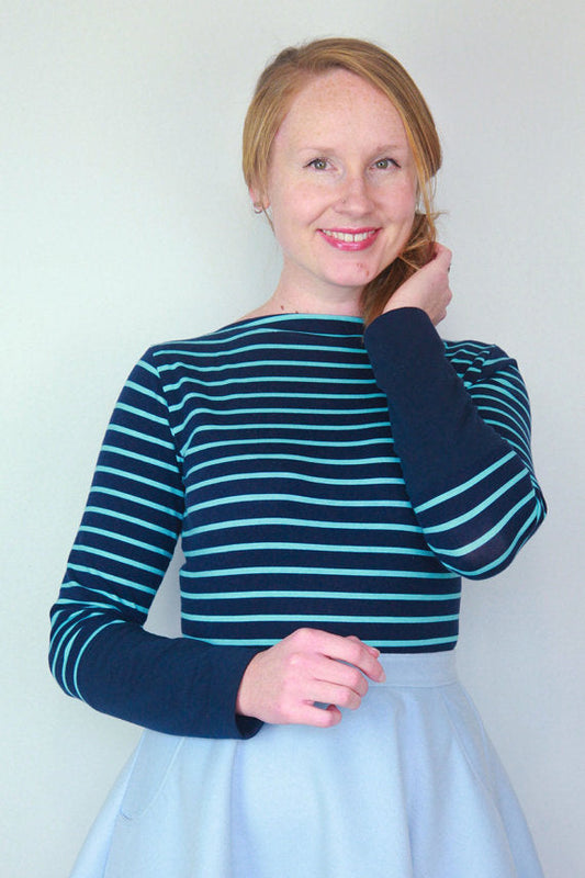 Jennifer Lauren Handmade Gable Top (SIZES 6-24 / A-D CUPS) - Printed copy shop (+£7.00)
