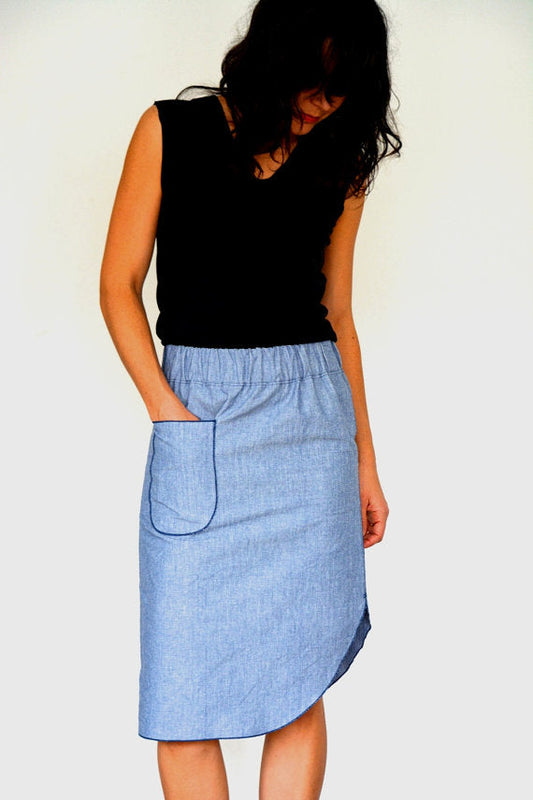 Halfmoon Atelier Roma Midi Skirt