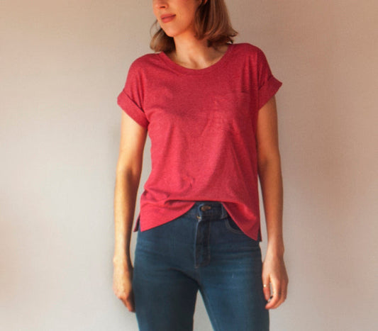 French Navy Astair Tee - Printed copy shop (+£5.00)