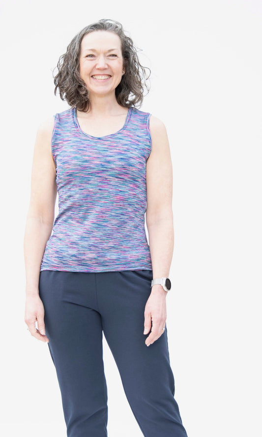 Bobbins and Buttons Karen Vest Top - Printed copy shop (+£7.00)