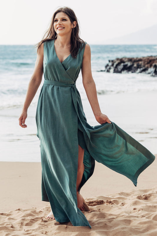 Allie Olson Highlands Wrap Dress - Printed copy shop SIZES 0-18 / B CUP (+£7.00)