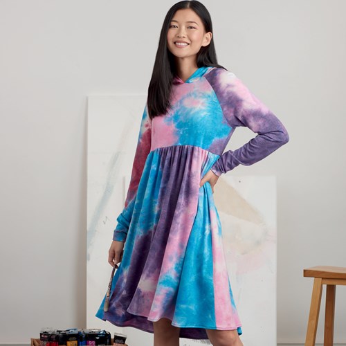 Simplicity Sweatshirt Dresses S9380
