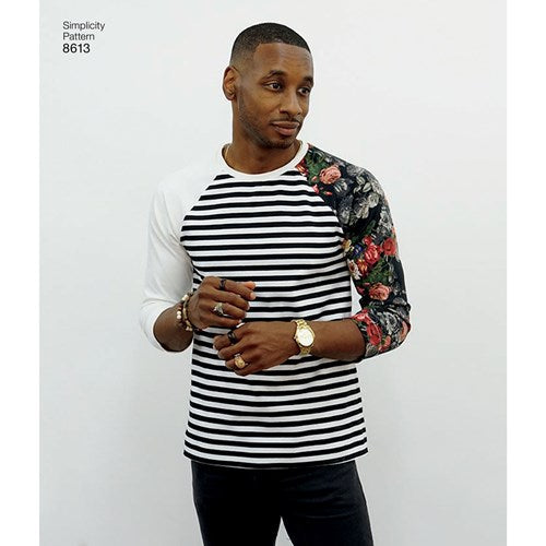 Simplicity Men's T-shirt S8613