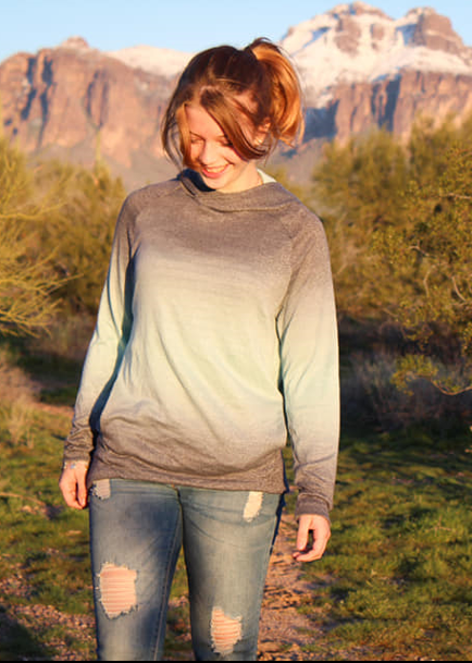 Waves & Wild Sundowner Sweatshirt - Printed copy shop (+£7.00)