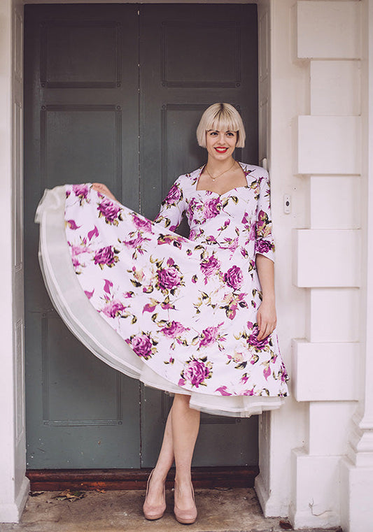 Sew La Di Da Vintage Sweetheart Dress - Printed copy shop (+£7.00)